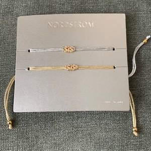 NWT set of Sis Adjustable Bracelets